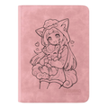 Lilly & Vulpix Binder, Binder TCG Binder, Custom Binder pink
